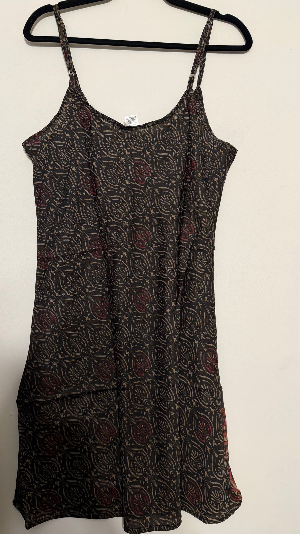 Vestido Saral | Negro Terracota
