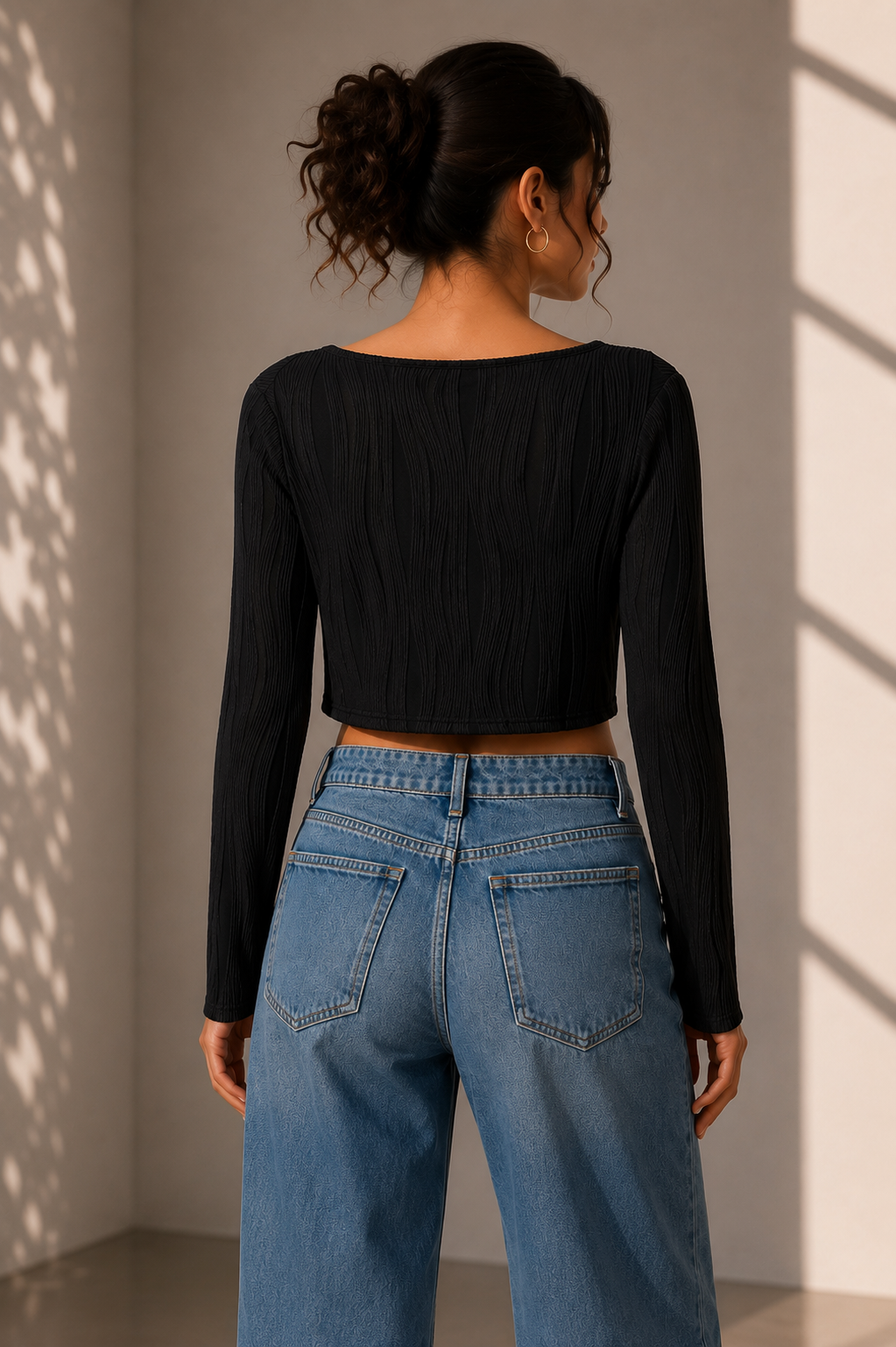 Top Elina - Negro