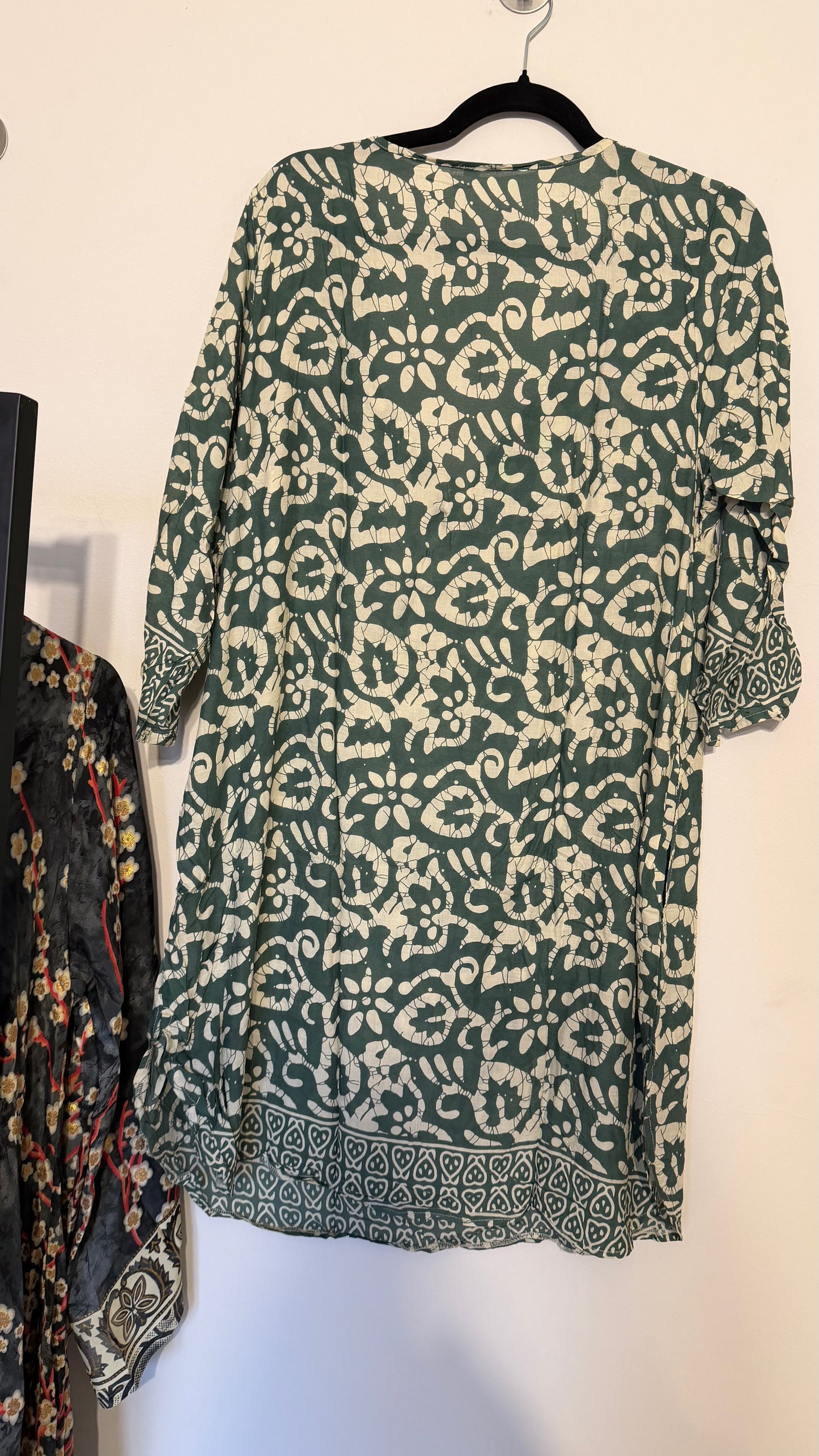Vestido Kiran Cotton - Verde Salvia