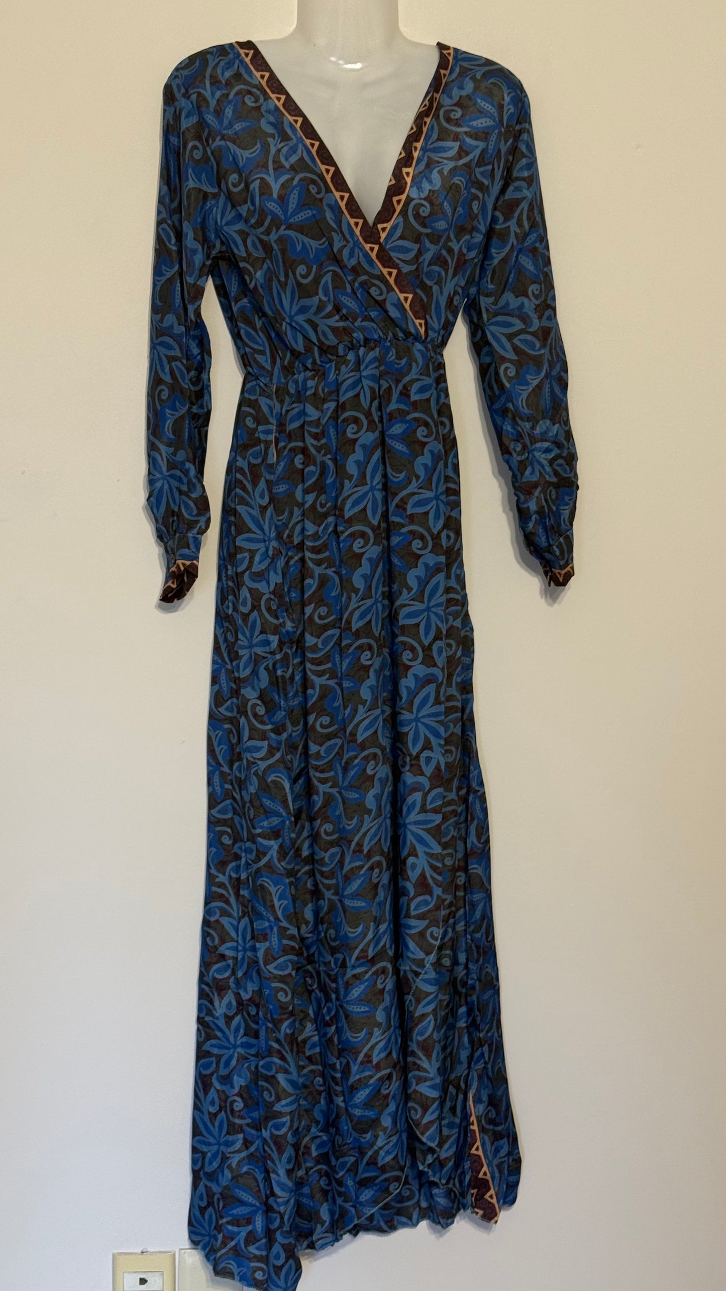 Vestido Zahara – Azul Nocturno