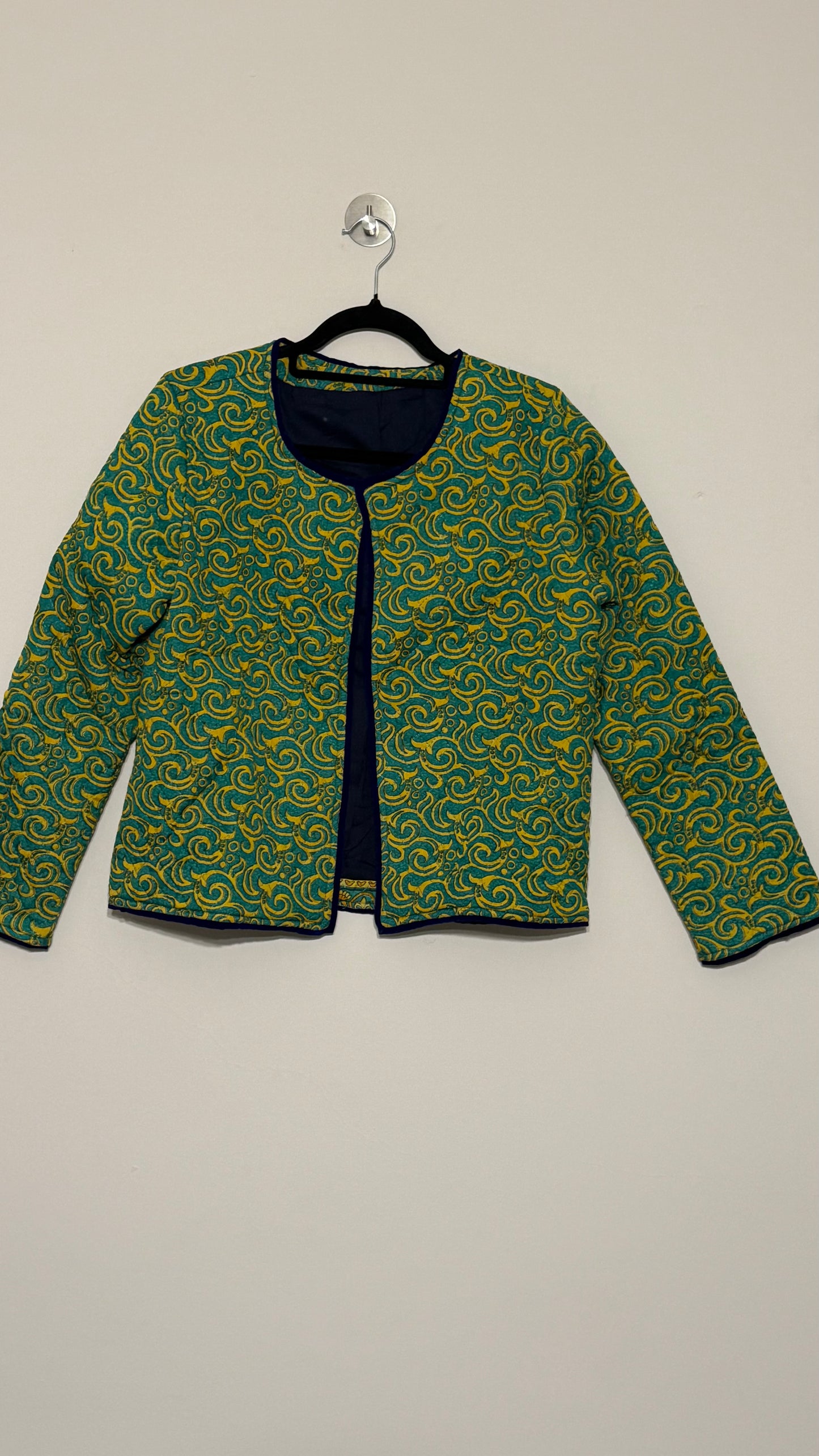 Chaqueta Meera - Olas Verdes