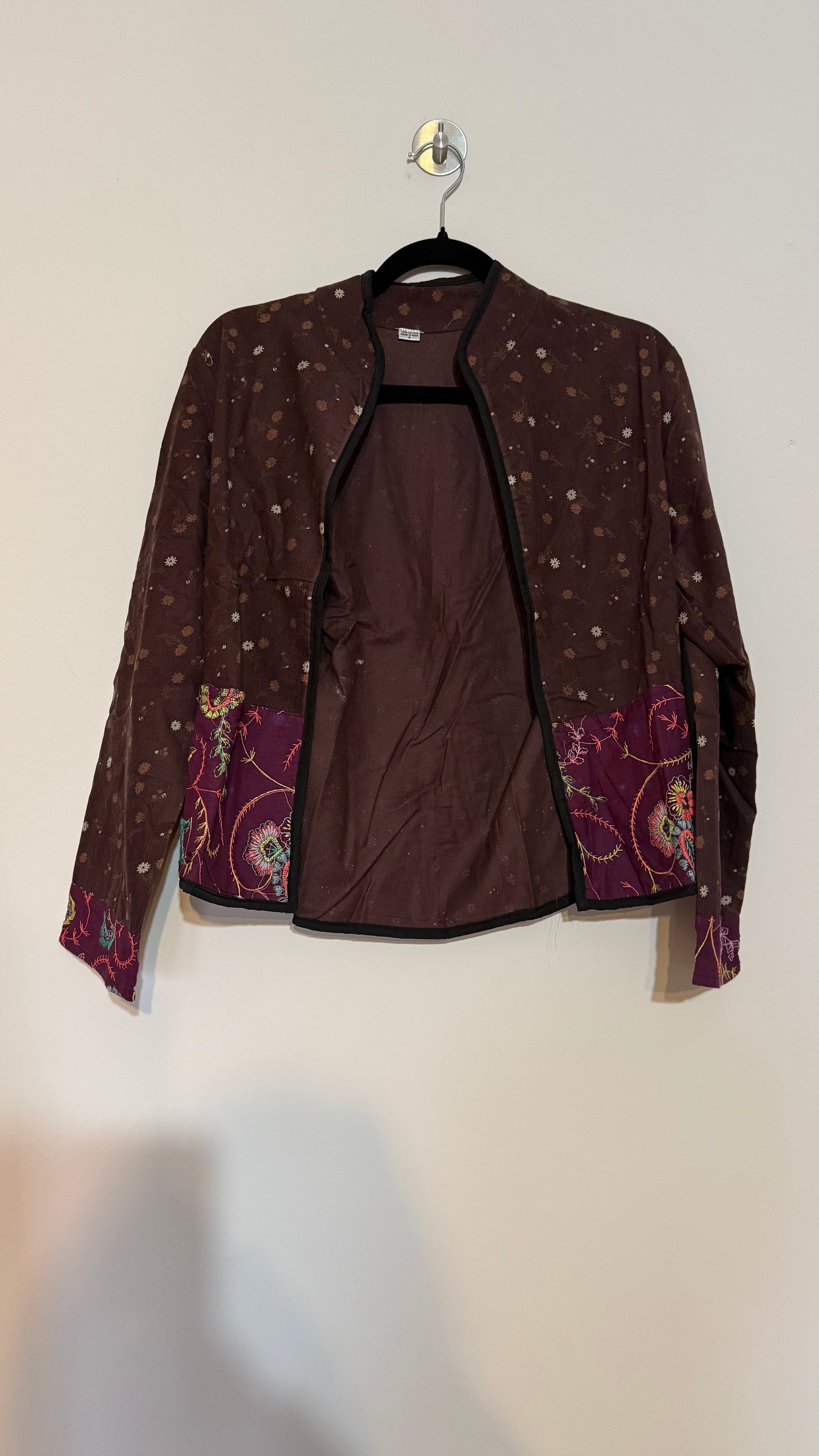 Chaqueta Nayla - Marron Flores 3