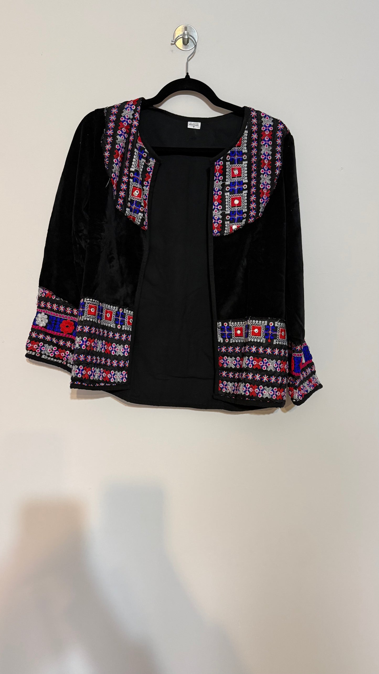 Chaqueta Jaipur Velvet - Negro 5