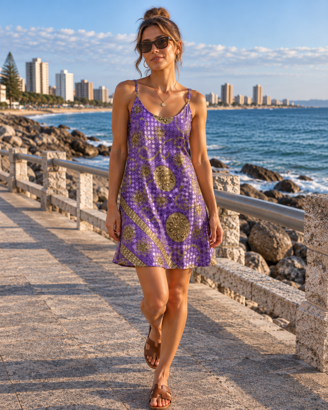 Vestido Saral | Violeta Dorado
