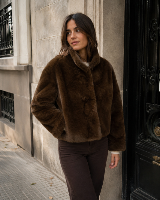 Chaqueta Valentina - Chocolate