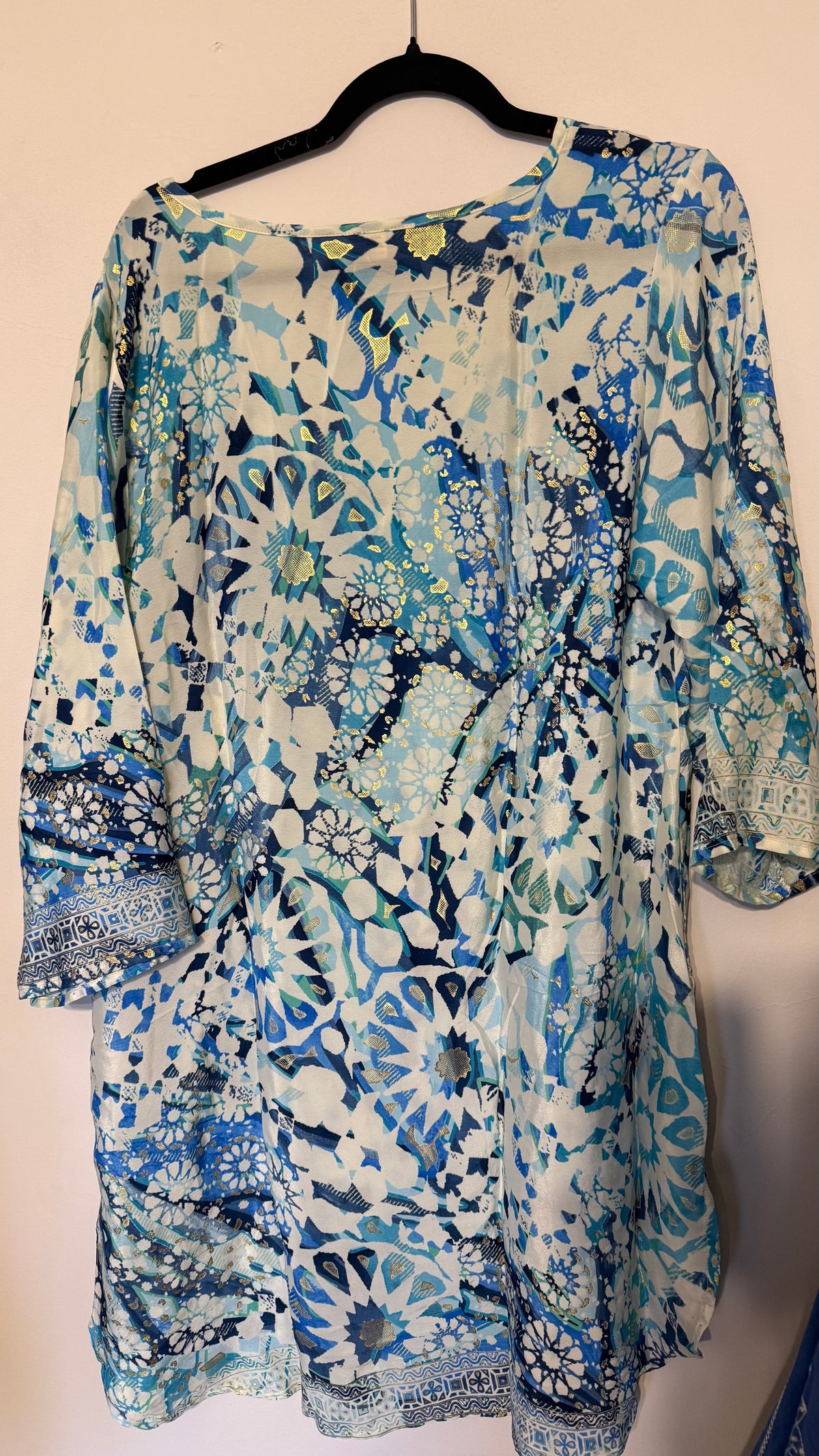 Vestido Kiran – Azul Mediterráneo