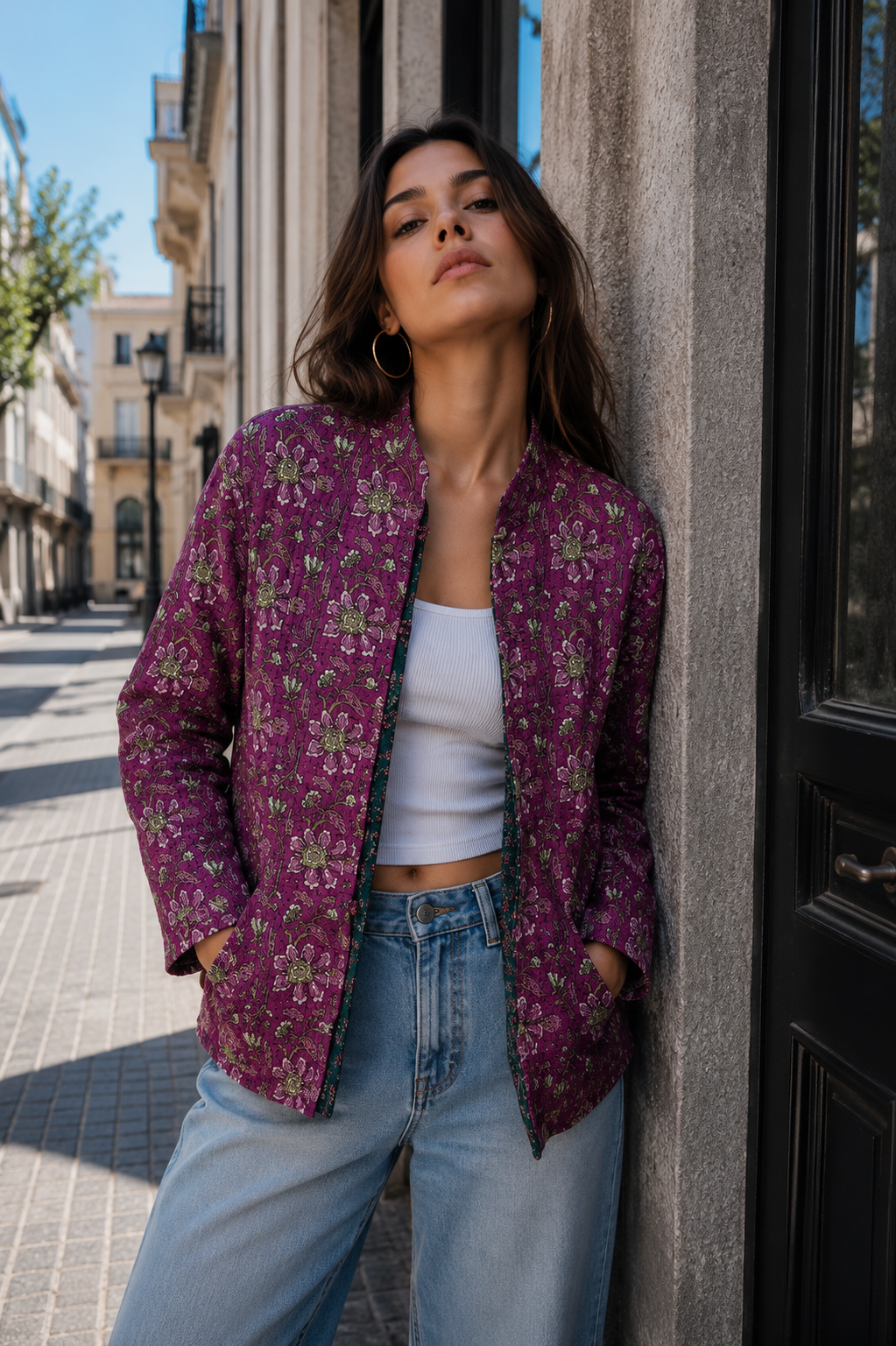 Chaqueta Reversible Aishani - Opcion 4