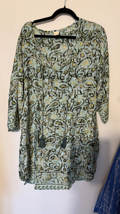 Vestido Kiran – Verde Salvia