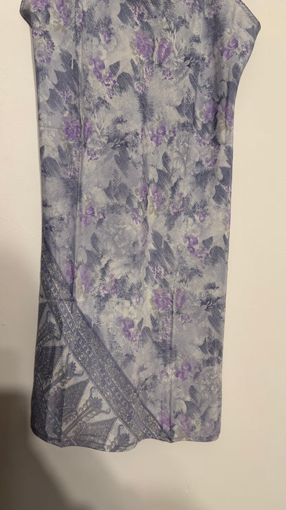 Vestido Saral | Gris Lavanda