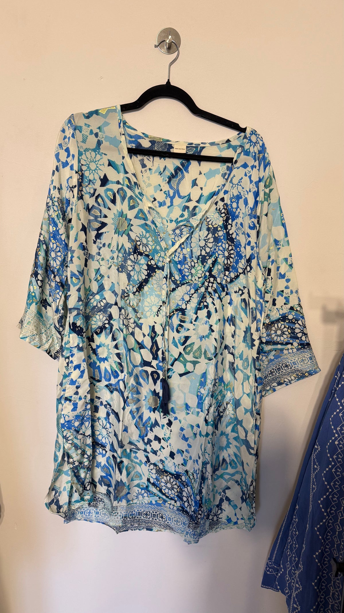 Vestido Kiran – Azul Mediterráneo