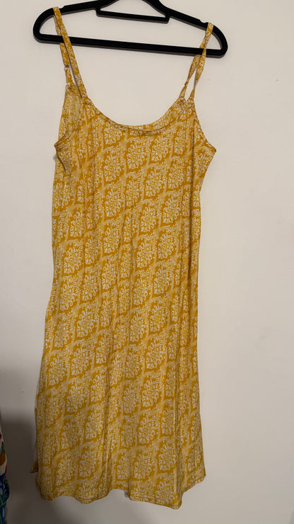 Vestido Saral | Amarillo Solar