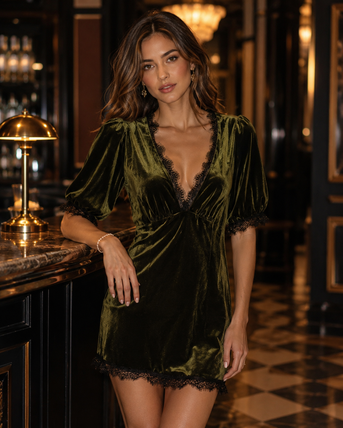 Vestido Olivia Velvet