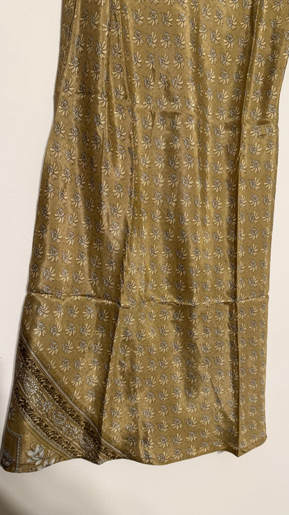 Vestido Saral | Oliva Dorado