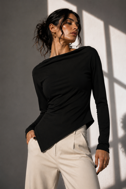 Blusa Arya - Negro
