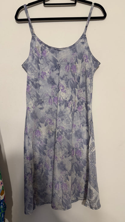 Vestido Saral | Gris Lavanda