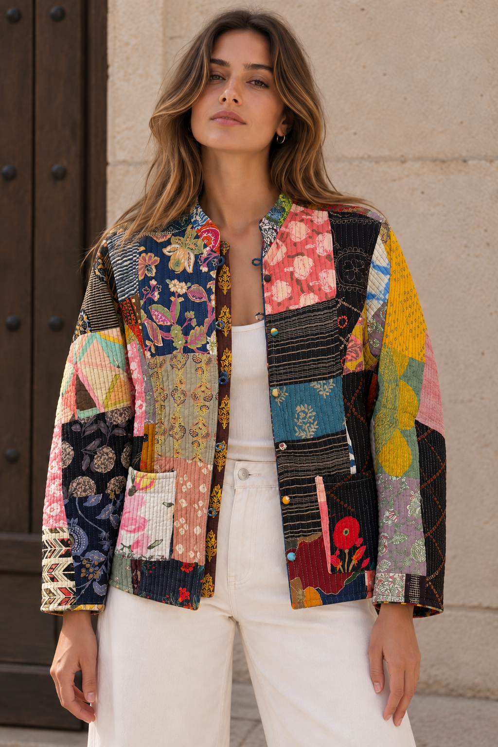 Chaqueta Reversible Aishani - Opcion 32