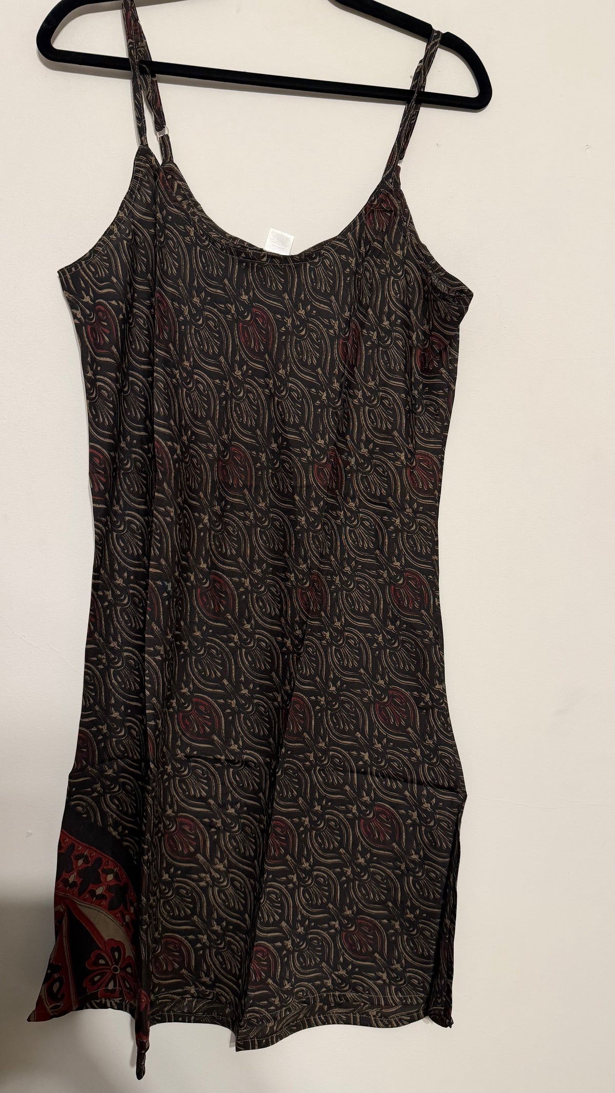 Vestido Saral | Negro Terracota