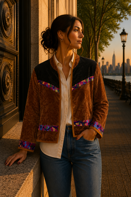 Chaqueta Noor - Cobre 1