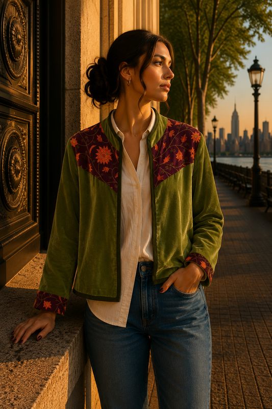 Chaqueta Noor - Verde 3