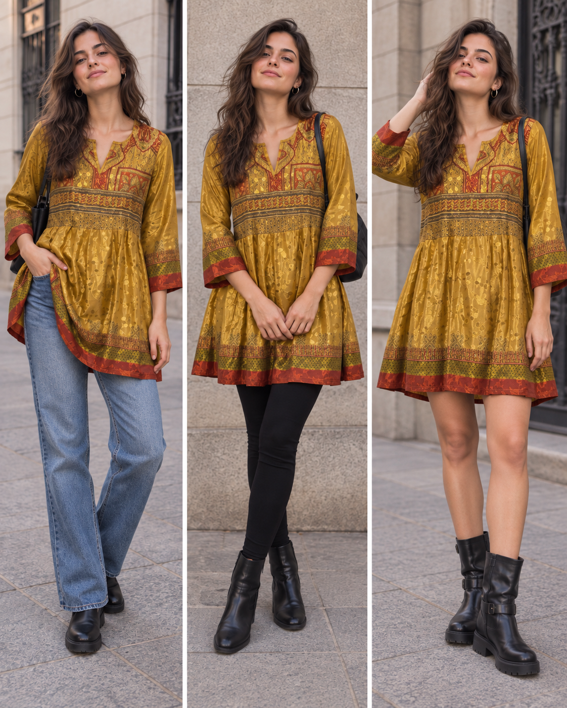 Bright Kurti - Mostaza Terracota