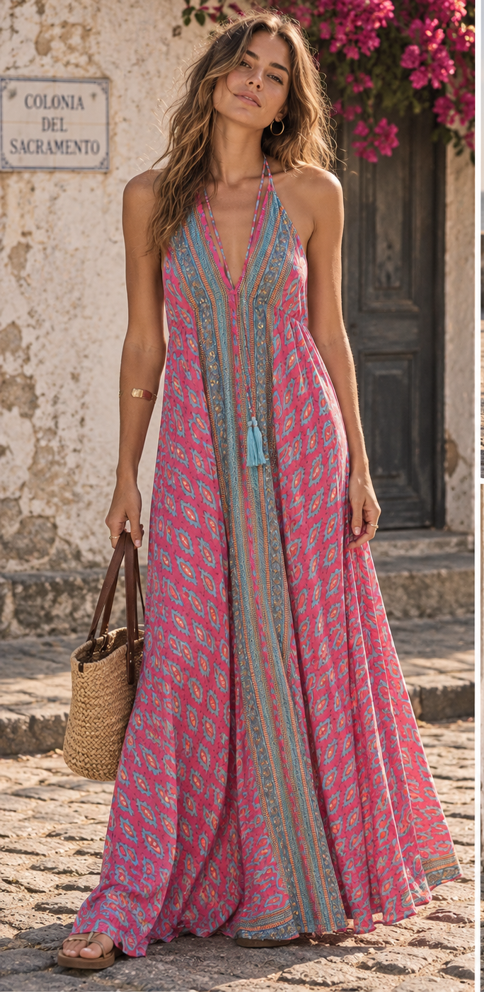 Vestido Myra - Rosa Lavanda