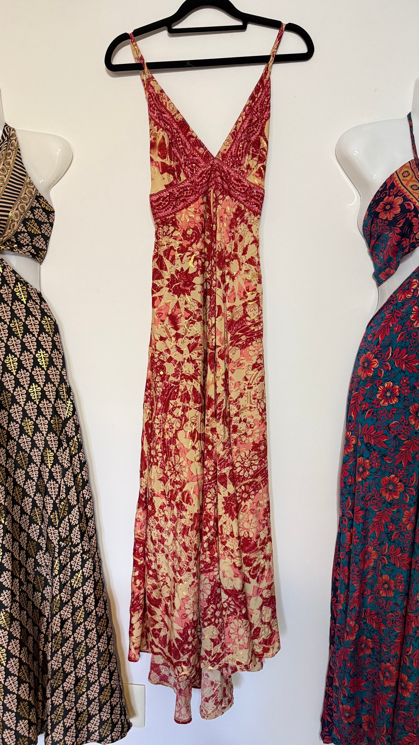 Vestido Anika - Terracota Floral