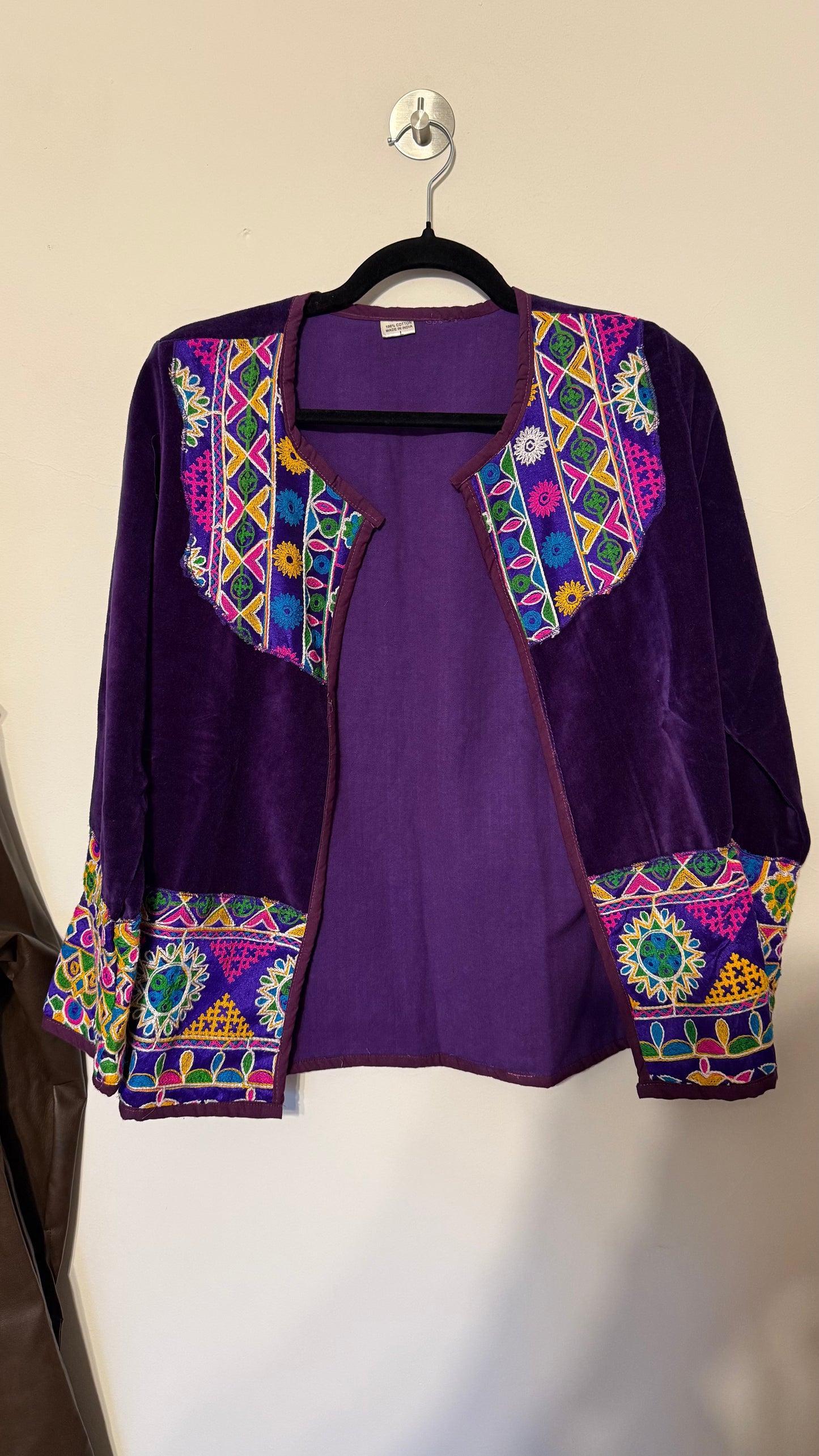 Chaqueta Jaipur Velvet - Violeta 9