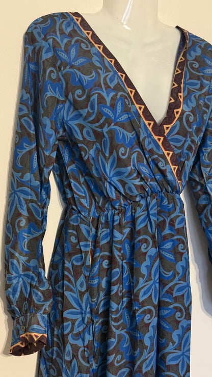 Vestido Zahara – Azul Nocturno