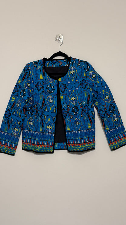 Chaqueta Meera - Azul Mandala