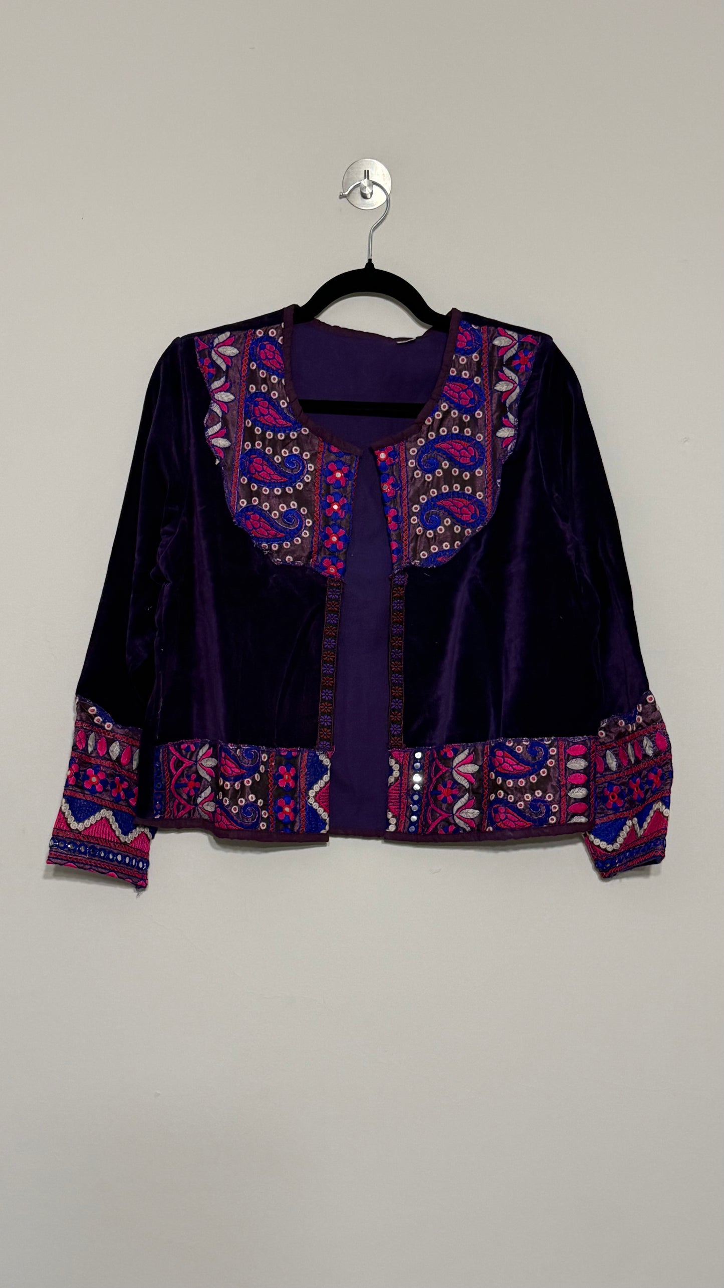 Chaqueta Jaipur Velvet - Violeta 8