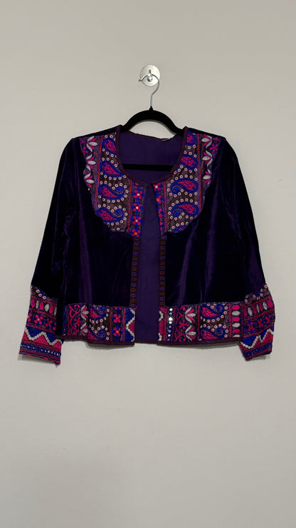Chaqueta Jaipur Velvet - Violeta 8
