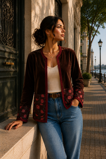 Chaqueta Noor - Chocolate 1