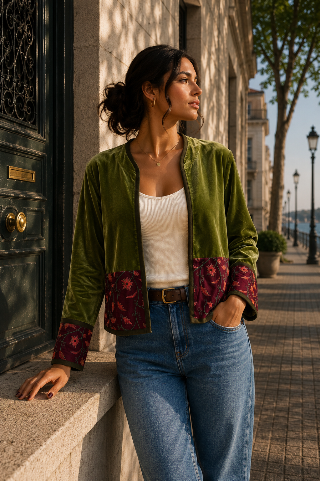 Chaqueta Noor - Verde 1