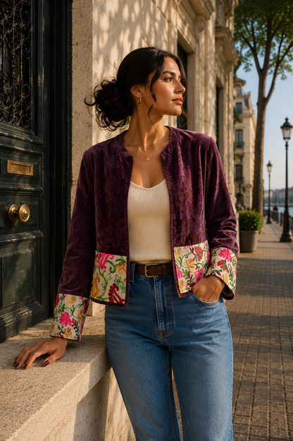 Chaqueta Noor - Violeta 1