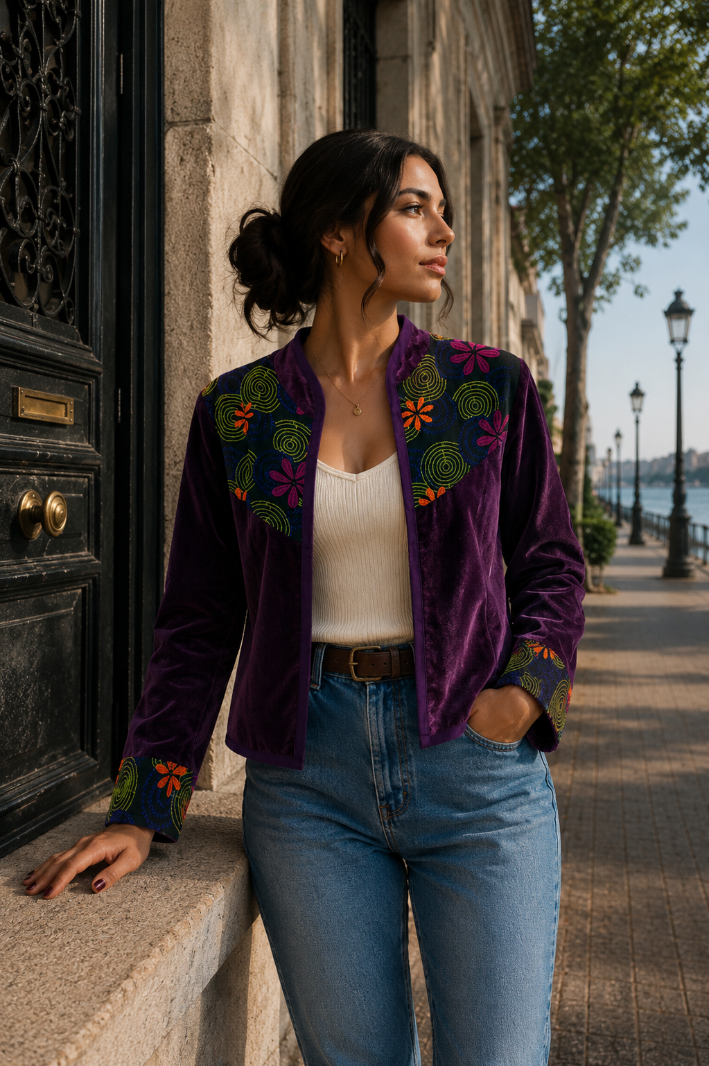 Chaqueta Noor - Violeta 2