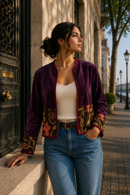 Chaqueta Noor - Violeta 3