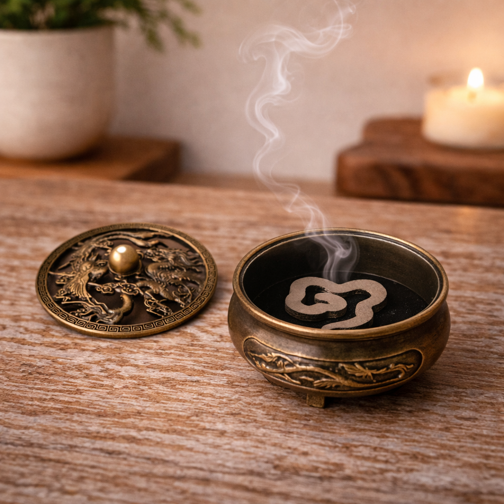Olla Ritual Mini – Quemador de Incienso