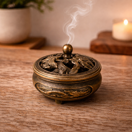 Olla Ritual Mini – Quemador de Incienso