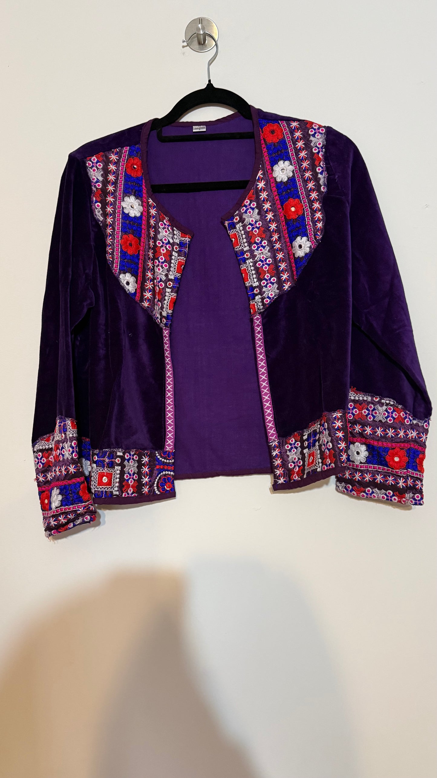 Chaqueta Jaipur Velvet - Violeta 4