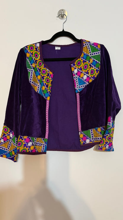 Chaqueta Jaipur Velvet - Violeta 5