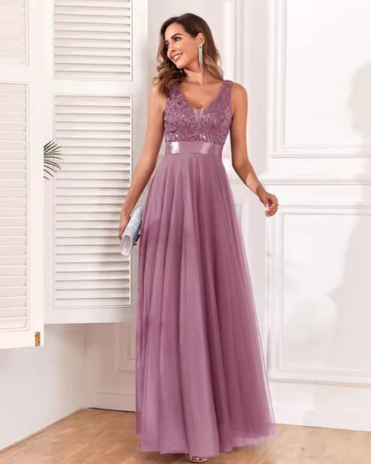 Vestido Serena Rose