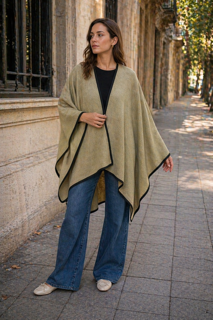 Ruana Nivara – Taupe