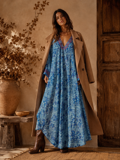 Vestido Sora - Acuarela