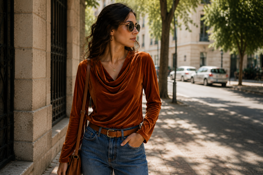 Blusa Kiara - Cobre